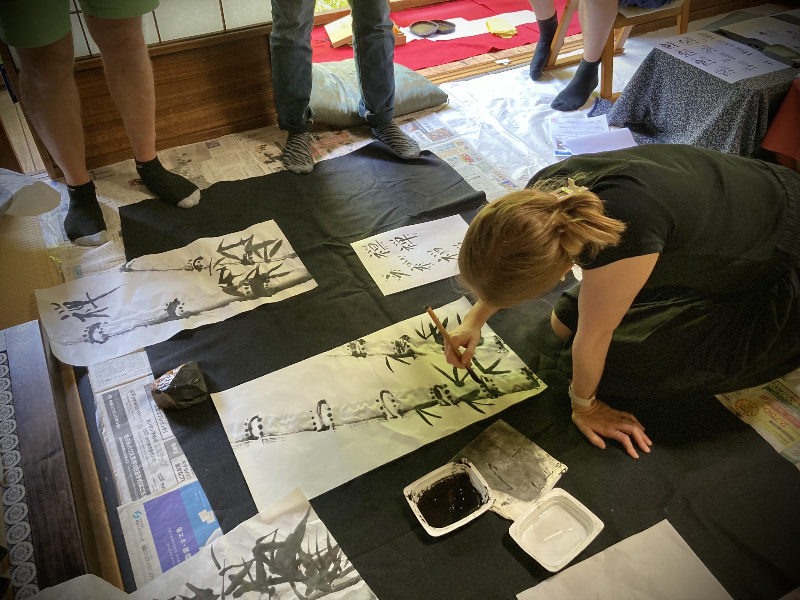 【ご案内】”墨絵 ZEN Workshop”(海外の方対象)参加者随時募集中!